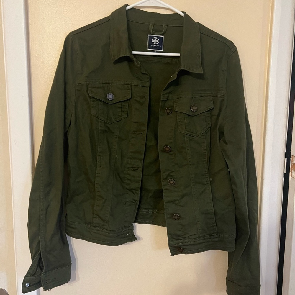 Boom Boom Jeans Olive Green Jacket